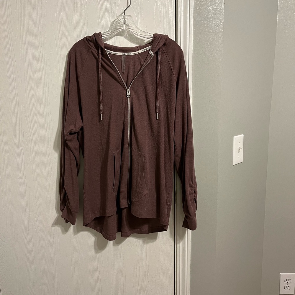 Calvin Klein zip up hoodie